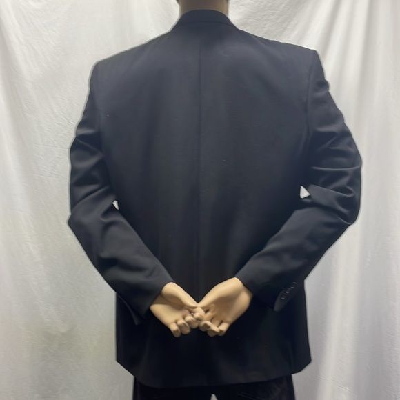 Jean-Paul Germain Men's Black Wool Jacket Blazer - Picture 7 of 14